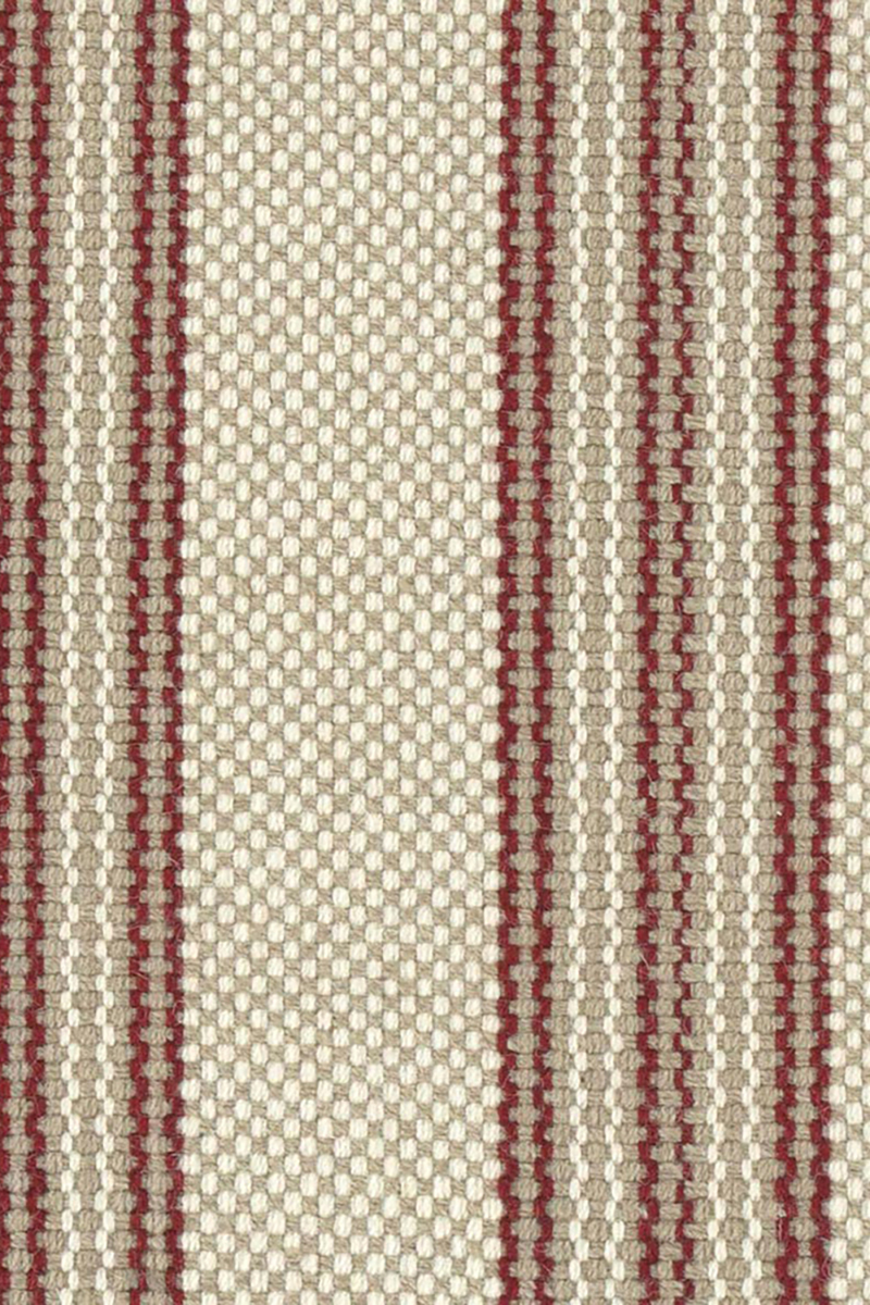 Albert Stripe, a geometric hand-tufted rug design